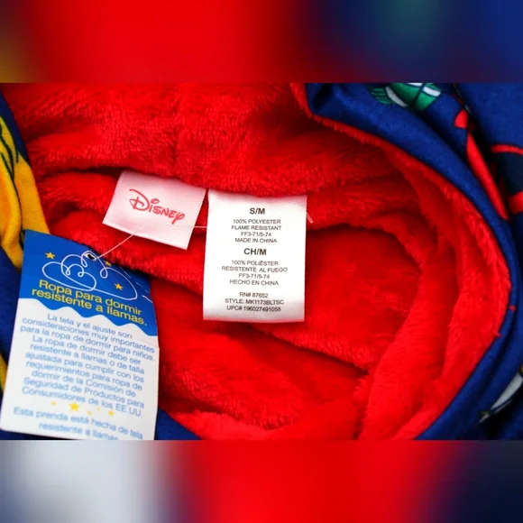 NWT Kids Disney Christmas Snuggly – Navy Blue - Picture 3 of 5